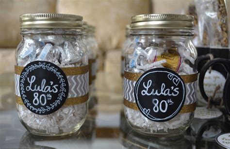 80th birthday party favors